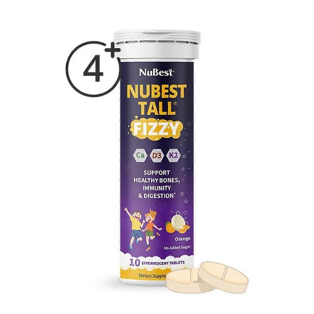 Fruugo - NuBest Tall Fizzy, Effervescent Tablets for Ages 4+, Orange Flavor, 10 Servings 1-pack on Productcaster.