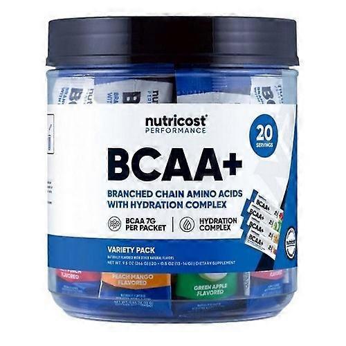 Nutricost BCAA + Hydration Stickpacks Variety ,20 Sticks on Productcaster.