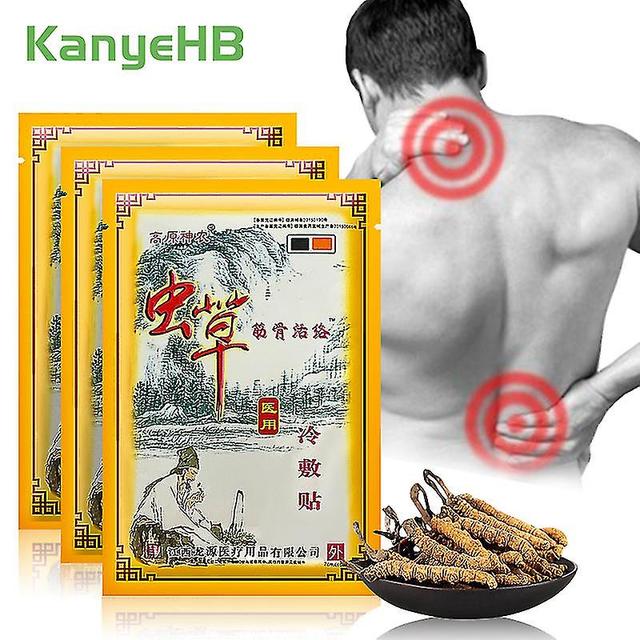 24pcs / 3bags Precious Herbal Essence Joint Plaster Soulager la douleur Autocollant Neuropathic Muscle Tissu Mou Cartilage Douleur Patch A266 on Productcaster.