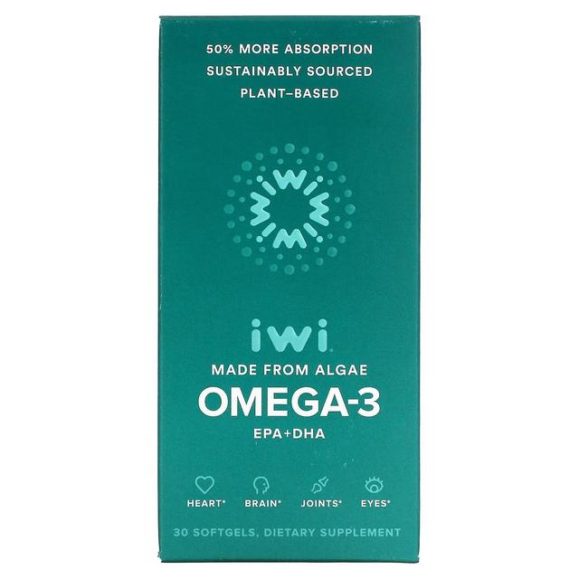 iWi, Omega-3 EPA + DHA, 30 Cápsulas gelatinosas on Productcaster.