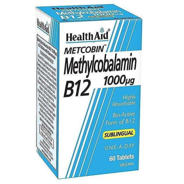 Health Aid HealthAid Methylcobalamin Metcobin 1000mcg Comprimés 60 on Productcaster.