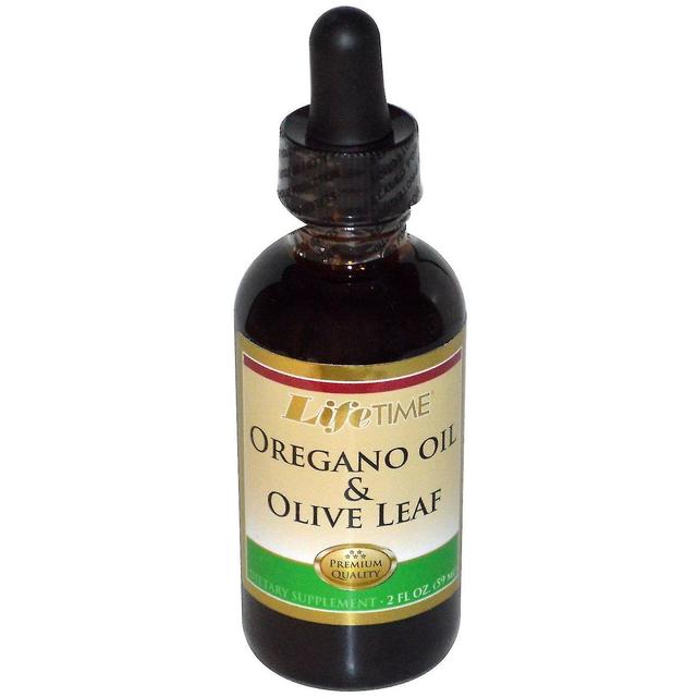 LifeTime Vitamins, Oregano Oil & Olive Leaf, 2 fl oz (59 ml) on Productcaster.