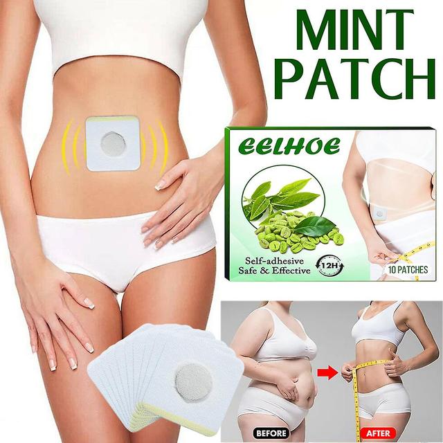 Katreu 10pcs Body Slimming Patch Anti Cellulite & Fat Burning Slim Patch For Stomach on Productcaster.