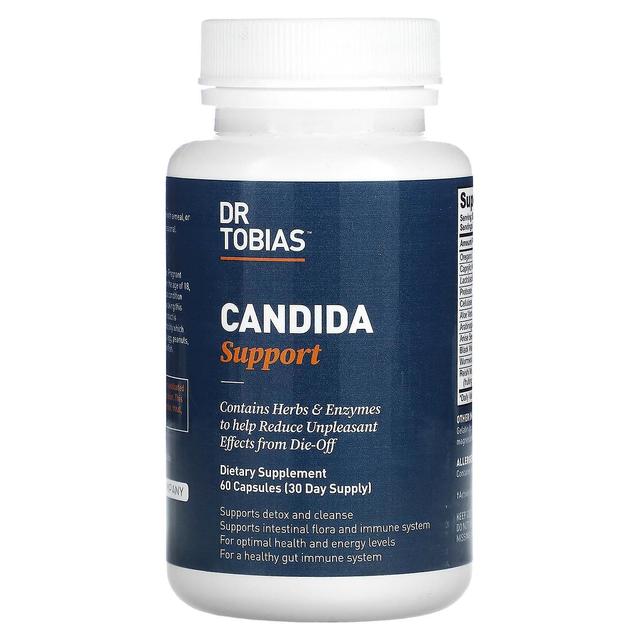 Dr. Tobias, Candida Support, 60 kapsler on Productcaster.