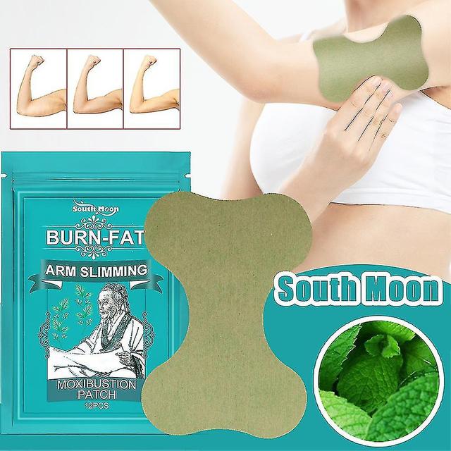 Sipin 12pcs/pack Burn-fat Arm Slimming Moxibustion Patch 1 Pack on Productcaster.