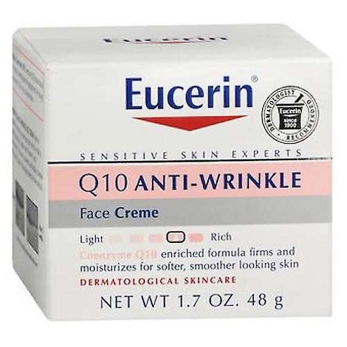 Eucerin Q10 Anti-Wrinkle Sensitive Skin Creme, 1.7 oz (Pack of 1) on Productcaster.