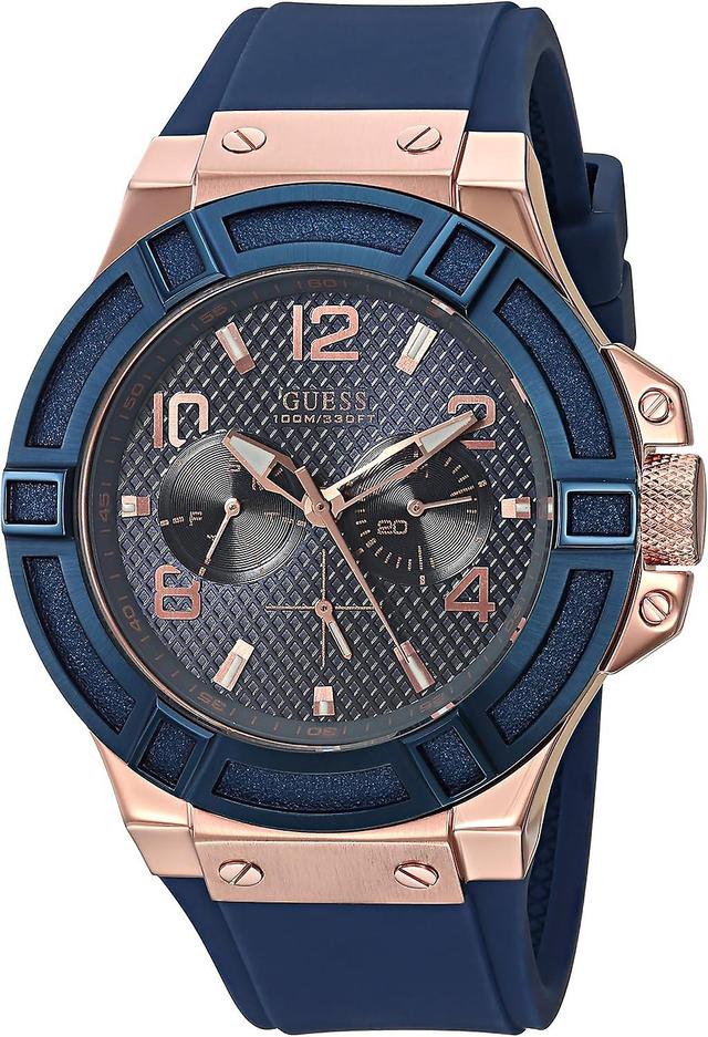 GUESS Mens Watch U0247G3 Blue on Productcaster.