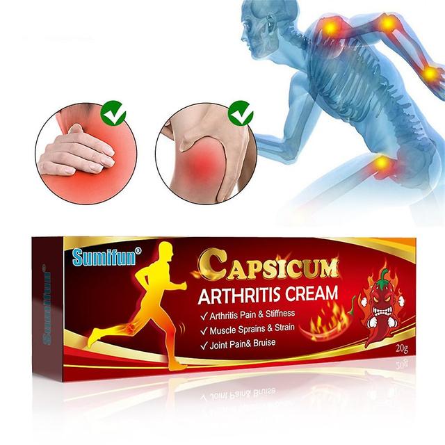 Hot Pepper Arthritis Plaster Pain Relief Plaster Back Neck Shoulder Chinese Herbal Medical Joint Cream 1pc on Productcaster.