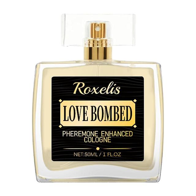 Snxijv Love Bombed Pheromone Cologne For Men, Love Bombed Cologne For Men, Enhanced Scents Pheromone Perfume, Long-Lasting Pheromones Scent Spray 1pcs on Productcaster.