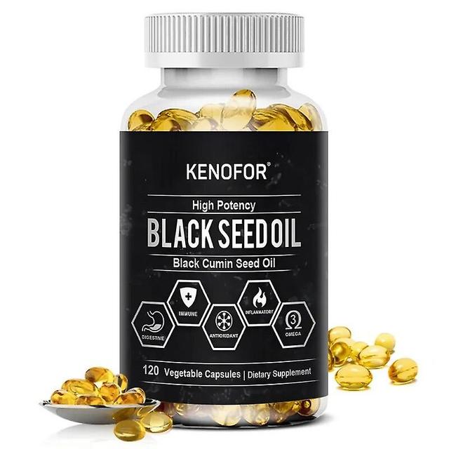 Vorallme Kenofor High Potency Black Seed Oil, Supports Gut Health, Brain Function, Joint Mobility, Hair, Heart and Skin Health 120 count-1 bottle on Productcaster.