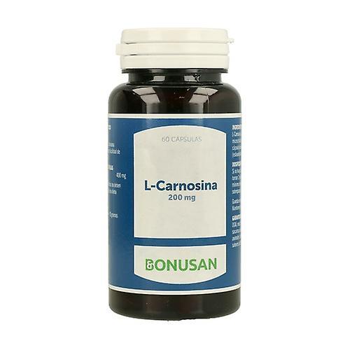 Bonusan L-Carnosine 60 vegetable capsules of 200mg on Productcaster.