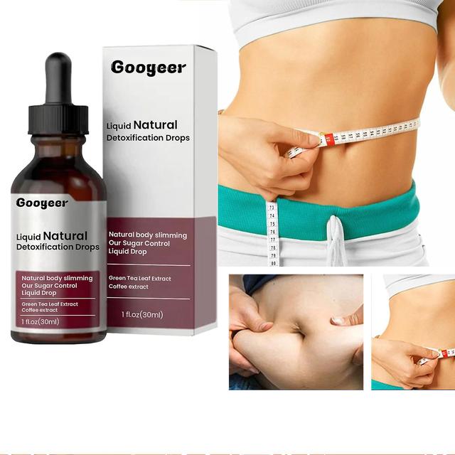 Liquid Natural Detoxification Drops 30ml, Natural body slimming Sugar Control Liquid Drop 2pcs on Productcaster.