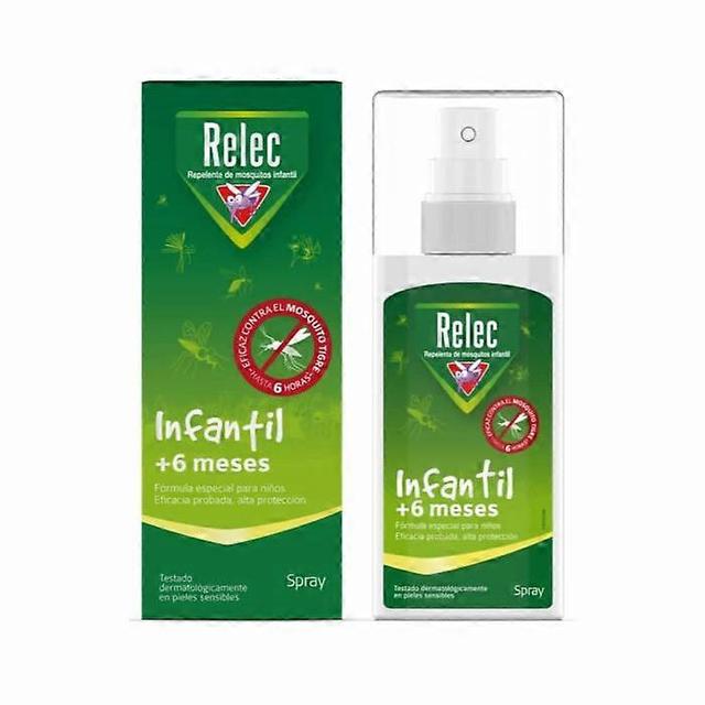 Relec child +6 months mosquito repellent spray 100ml on Productcaster.