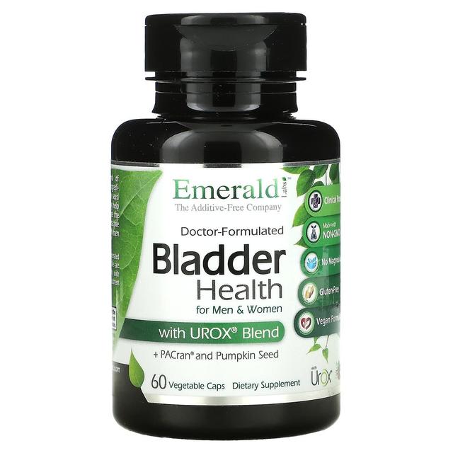 Emerald Laboratories, Bladder Health for Men & Women with Urox Blend, 60 Vegetable Caps on Productcaster.