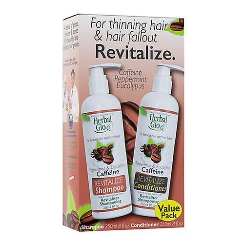 Herbal Glo Caffeine REVITALIZE Shampoo und Conditioner, 2 Stück on Productcaster.