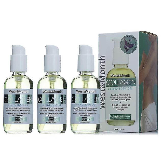 5pcs Body Essential Oilnourishing And Moisturizing Collagen Enhances Body Oil, For Neck, Shoulders, on Productcaster.