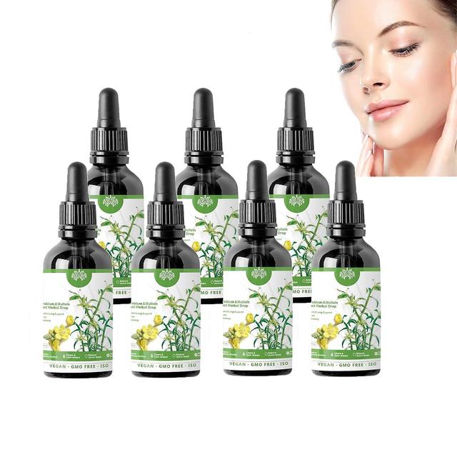 Dendrobium & Mullein Extract Powerful Lung Support, Dendrobium & Mullein Extract Herbal Drops, Herbal Care Essence (1PCS) 7PCS on Productcaster.