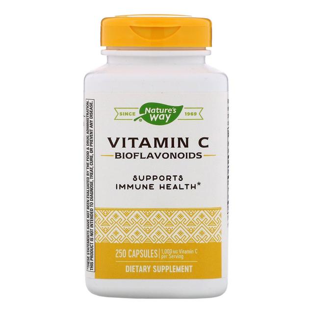 Nature's Way, Vitamin C Bioflavonoids, 1,000 mg, 250 Capsules on Productcaster.