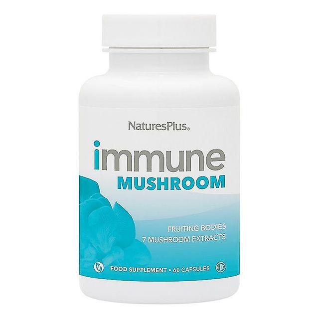 Nature's Plus Immune Mushroom Complex Caps 60 (41003) on Productcaster.