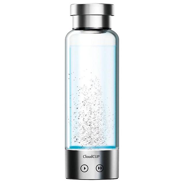 480 ml hochwertiger wasserstoffreicher Wasserbecher Ionisator Maker / Generator ZWEI Modi Super Antioxidantien ORP Hydr silber transparent on Productcaster.