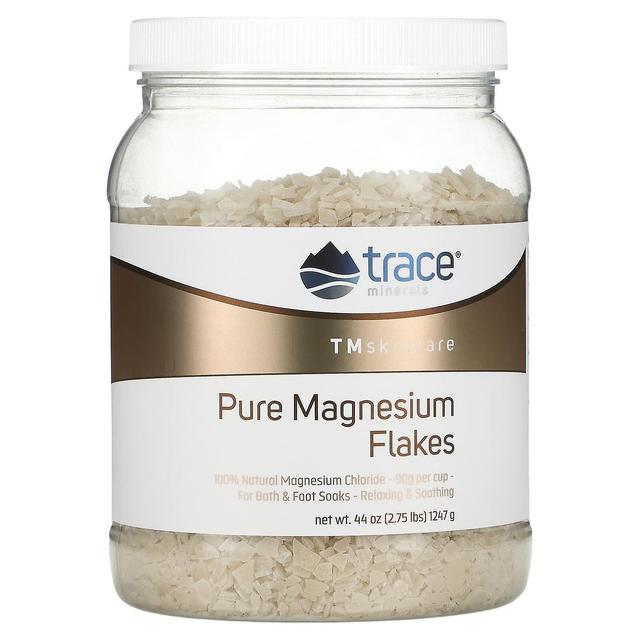 Trace Minerals Trace Minerals , TM Skincare, Pure Magnesium Flakes, 2.75 lbs (1,247 g) on Productcaster.