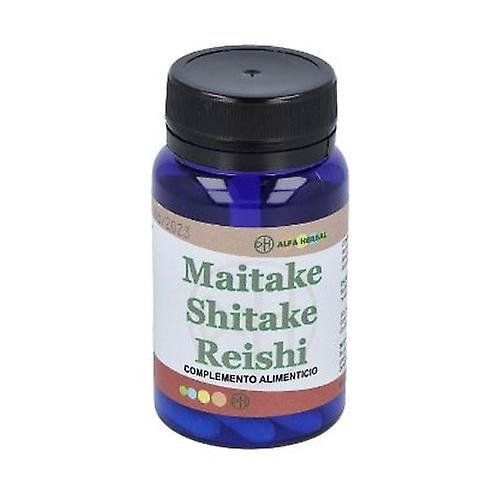 Alfa Herbal Maitake shiitake reishi 30 capsules on Productcaster.