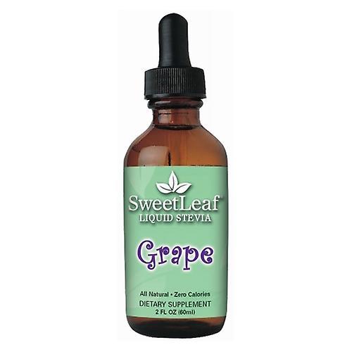 Wisdom Natural Sweetleaf Stevia SweetLeaf Tekutá stevia, Hrozno 2 Fl Oz (balenie po 6) on Productcaster.