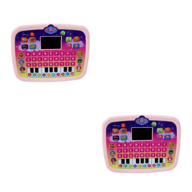 1/2/3/5 Childhood Education English Tablet Cognitive Kids Tablet Toy 2PCS on Productcaster.