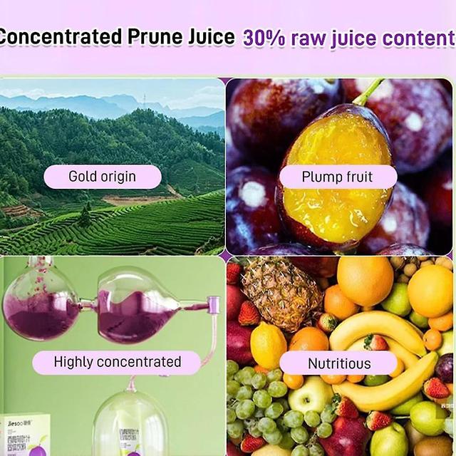 unbrand Prune Lotus Leaf Juice,prune Juice Organic,prune Lotus Leaf Juice For Big Belly And Fat People, Promote Body Metabolism 3 Boxes-60pcs on Productcaster.