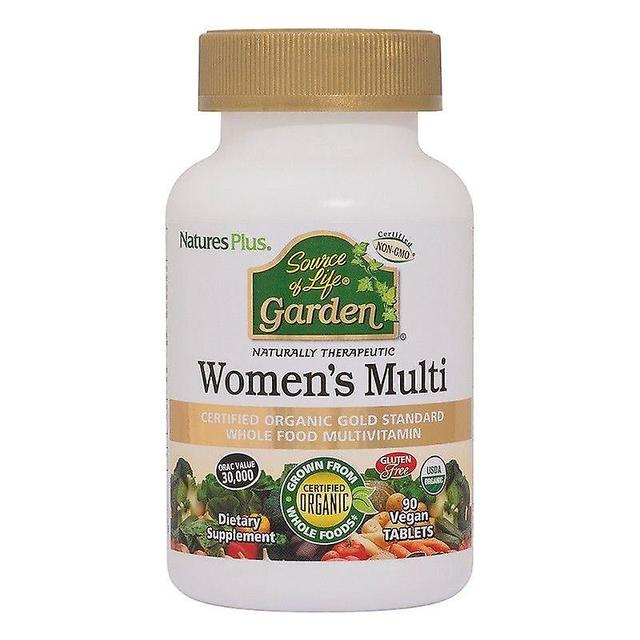 Nature's Plus Source of Life Garden Organic Womens Multi Tabs 90 (30743) on Productcaster.