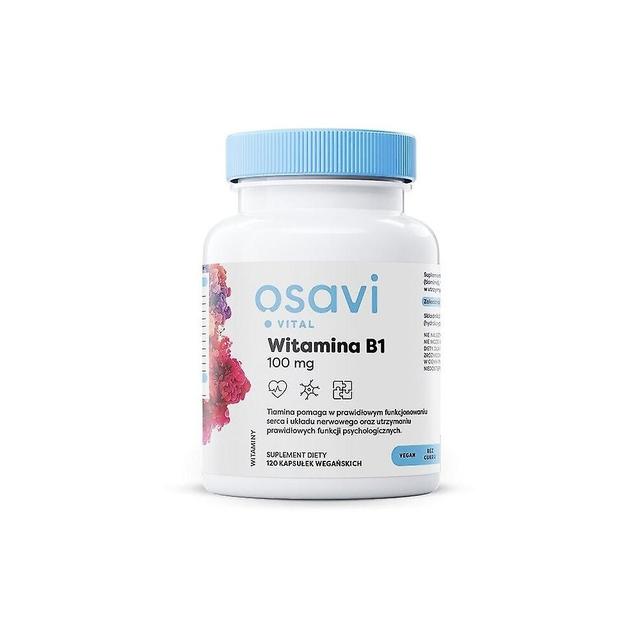 Osavi vitamin b1 100 mg (120 capsules) 8712 on Productcaster.