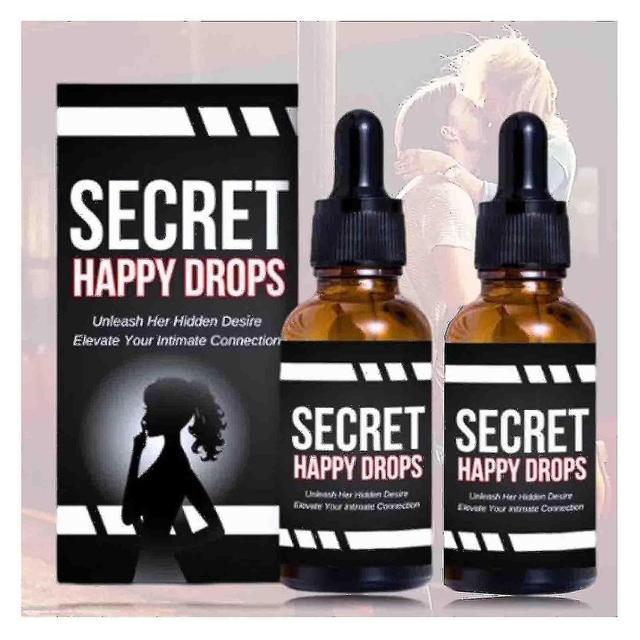 Secret Happy Drops, Pleasure Oral Peak Drops, Happy Hormones Drops Frauen Männer, Enhancing Sensitivity Pleasure -ycx1 2pcs on Productcaster.