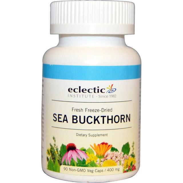 Eclectic Institute, Sea Buckthorn, 400 mg, 90 Non-GMO Veg Caps on Productcaster.