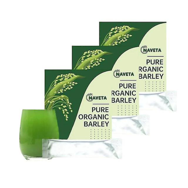 3pcs poudre d’herbe d’orge 100% pure et biologique, poudre de jus d’herbe d’orge Naveta femmes on Productcaster.