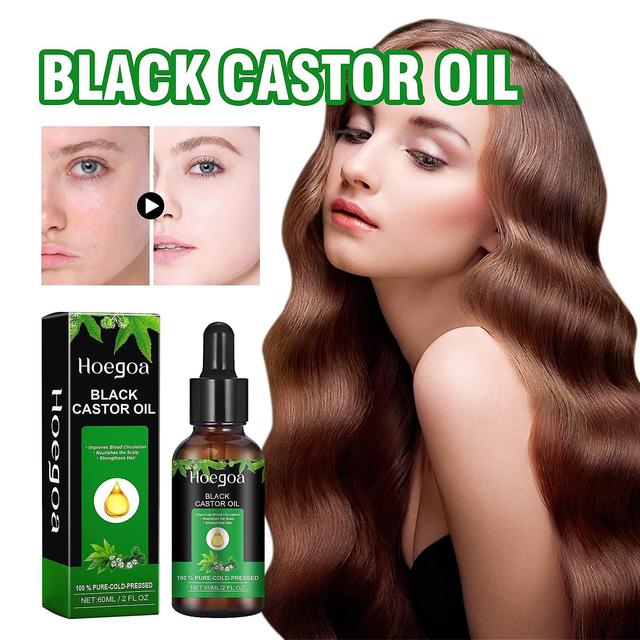 Baodan Black Castor Oil - Support Hair Growth and Nourish the Skin - 60ml on Productcaster.