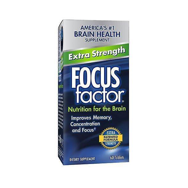 Focus Factor Focusfactor extra sterkte 60ct on Productcaster.