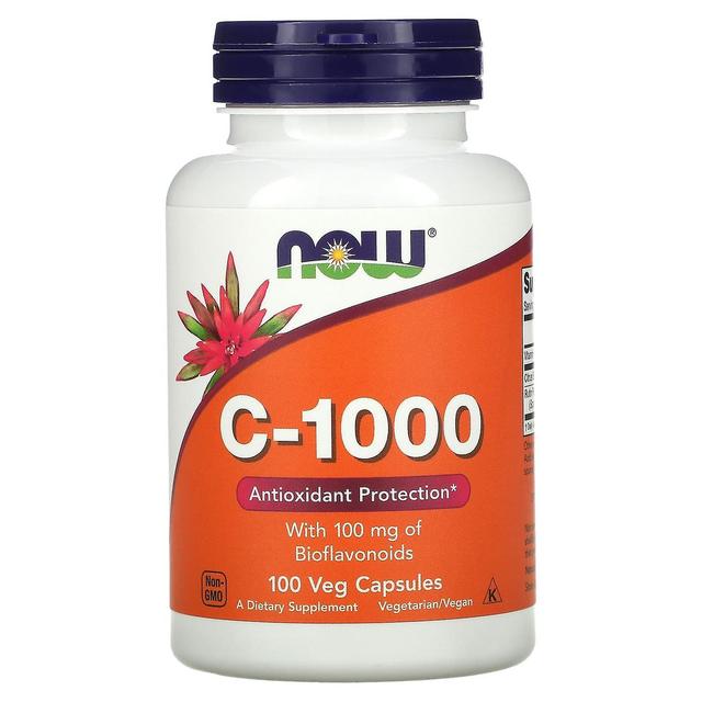 NOW Foods, C-1000 with Bioflavonoids, 100 Veg Capsules on Productcaster.