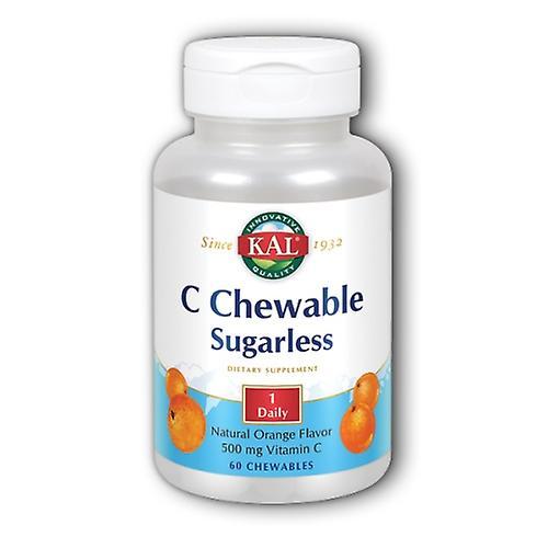 Kal C Sugarless Chewable, 60 Chews (Pack of 1) on Productcaster.