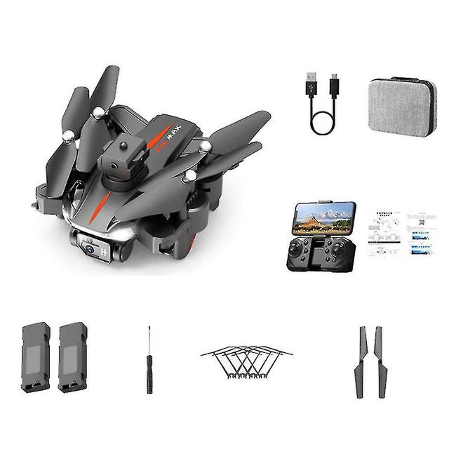 Szmtcv Portable Single Camera/dual Camera Aerial Vehicle 360 Flip Speed Adjustment Quadcopters Gifts For Kid Adult Black Single 8K 2B on Productcaster.