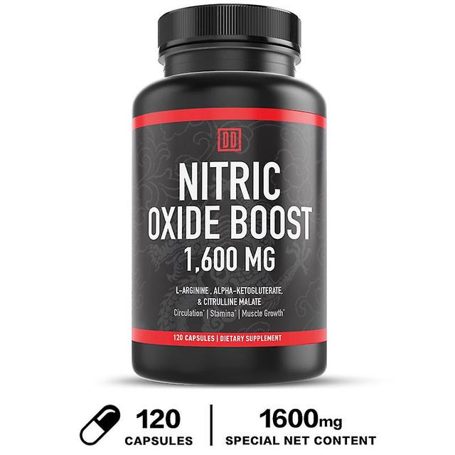 Vorallme Nitric Oxide Booster Supplement - 1600mg Super Strength L-arginine, Citrulline & Malate To Boost Male Desire & Increase Stamina 120capsules on Productcaster.