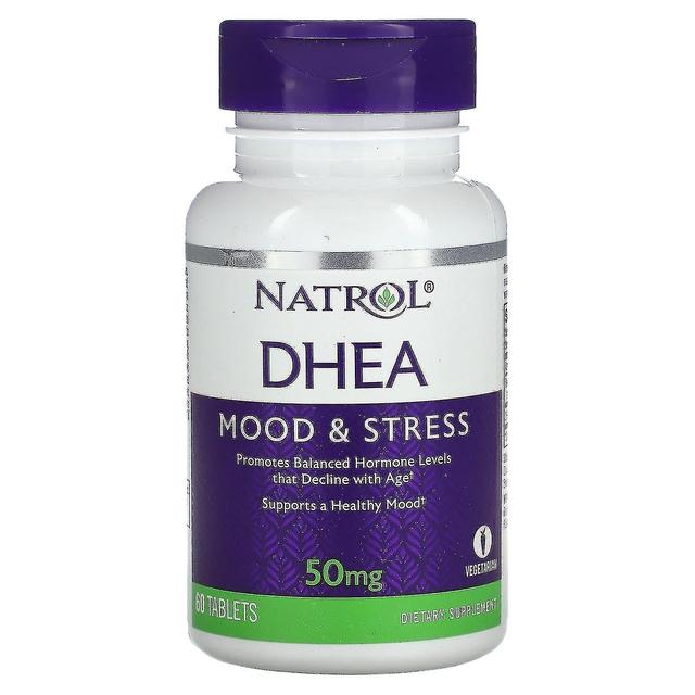 Natrol, DHEA, 50 mg, 60 comprimidos on Productcaster.