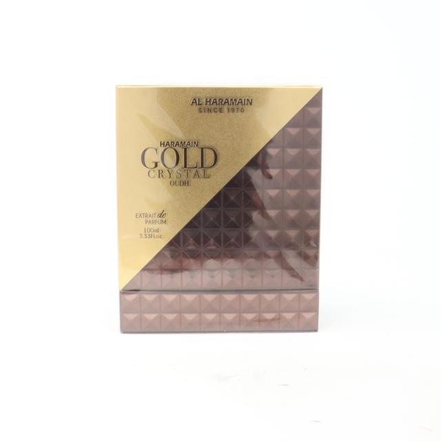 Haramain Gold Crystal Oudh by Al Haramain Eau De Parfum 3.33oz Spray New With Box 3.33 oz on Productcaster.