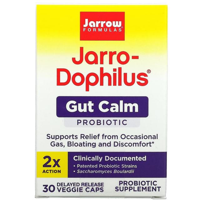 Jarrow Formulas, Jarro-Dophilus Gut Calm, 30 Delayed Release Veggie Caps on Productcaster.