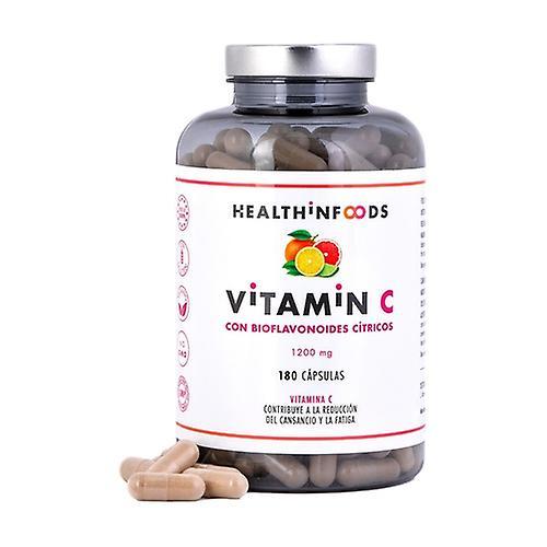 Health in Foods Pure Vitamin C with Bioflavonoids 180 capsules on Productcaster.