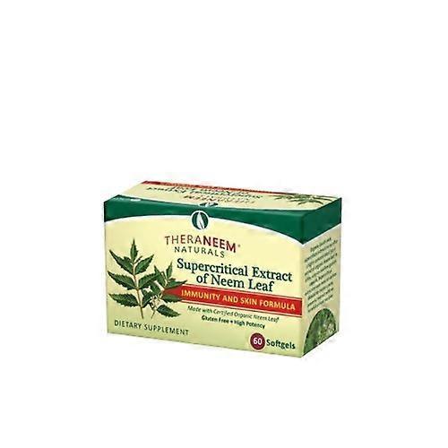 TheraNeem Naturals Supercritical Neem Leaf Extract Fragrance Free, 60 Softgels (Pack of 1) on Productcaster.