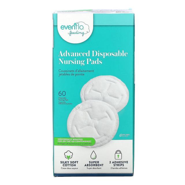 Evenflo Feeding, Advanced Disposable Nursing Pads, 60 Pads on Productcaster.