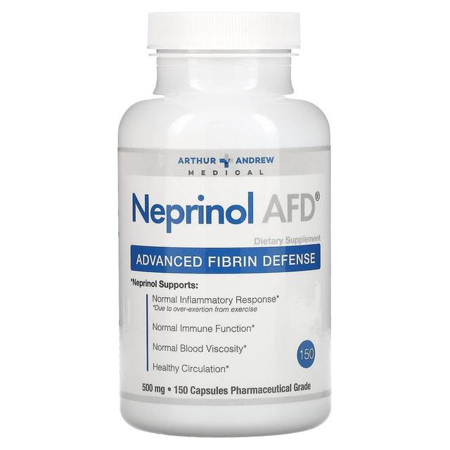 Arthur Andrew Medical, Neprinol AFD, Advanced Fibrin Defense, 500 mg, 150 Kapseln on Productcaster.