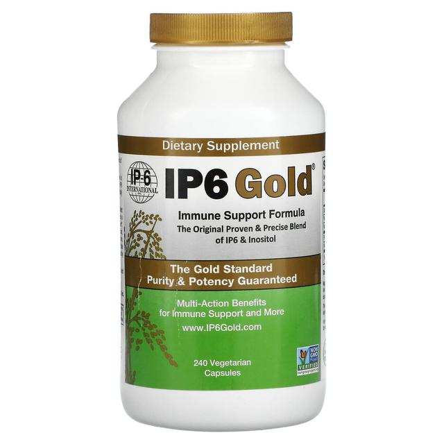 IP-6 International, IP6 Gold, Immune Support Formula, 240 Vegetarian Capsules on Productcaster.