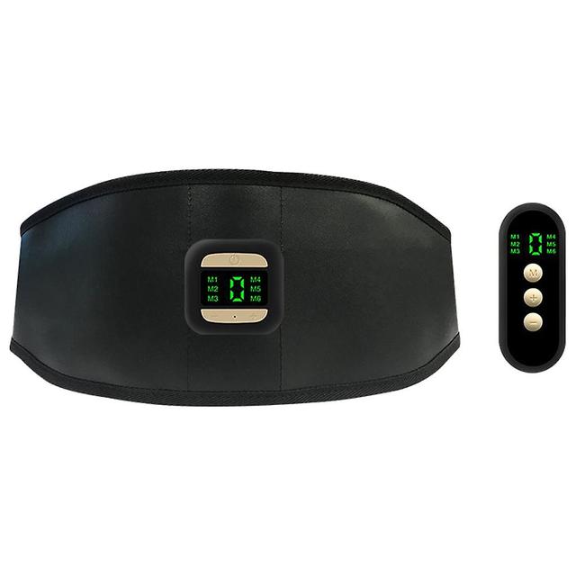 Abs Stimulator Muscle Abdominal Toning Belt Body Toner No Heating Remote on Productcaster.