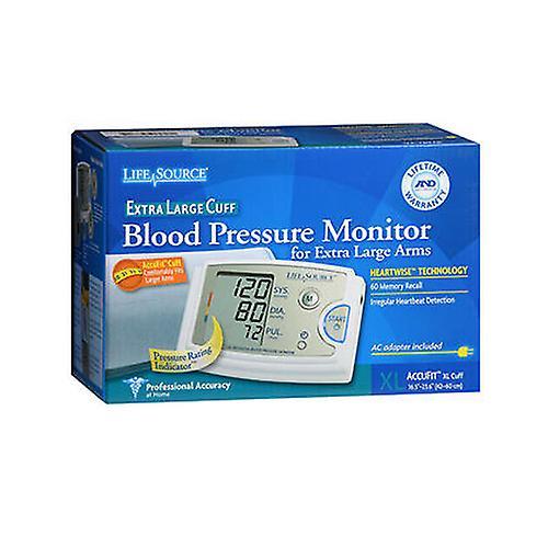 Lifesource Blood Pressure Monitor, Extra Large 1 each (Pack of 1) on Productcaster.